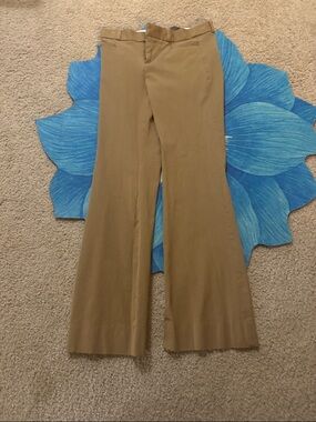 Banana Republic Boot Cut Pants in Tan